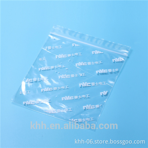 Custom plstic large size ziplock plastic bag